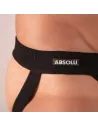 Laced Jockstrap with a big zoom on logo