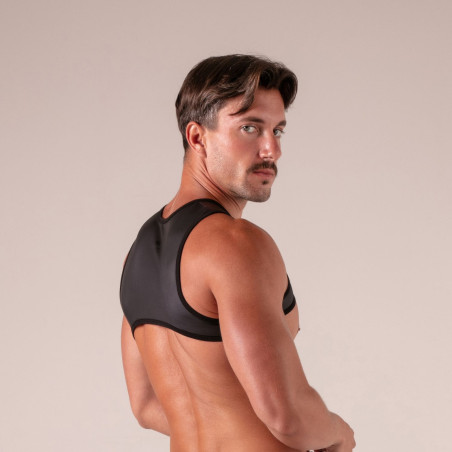 harness faux leather