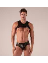 Rebel Harness in black with mesh